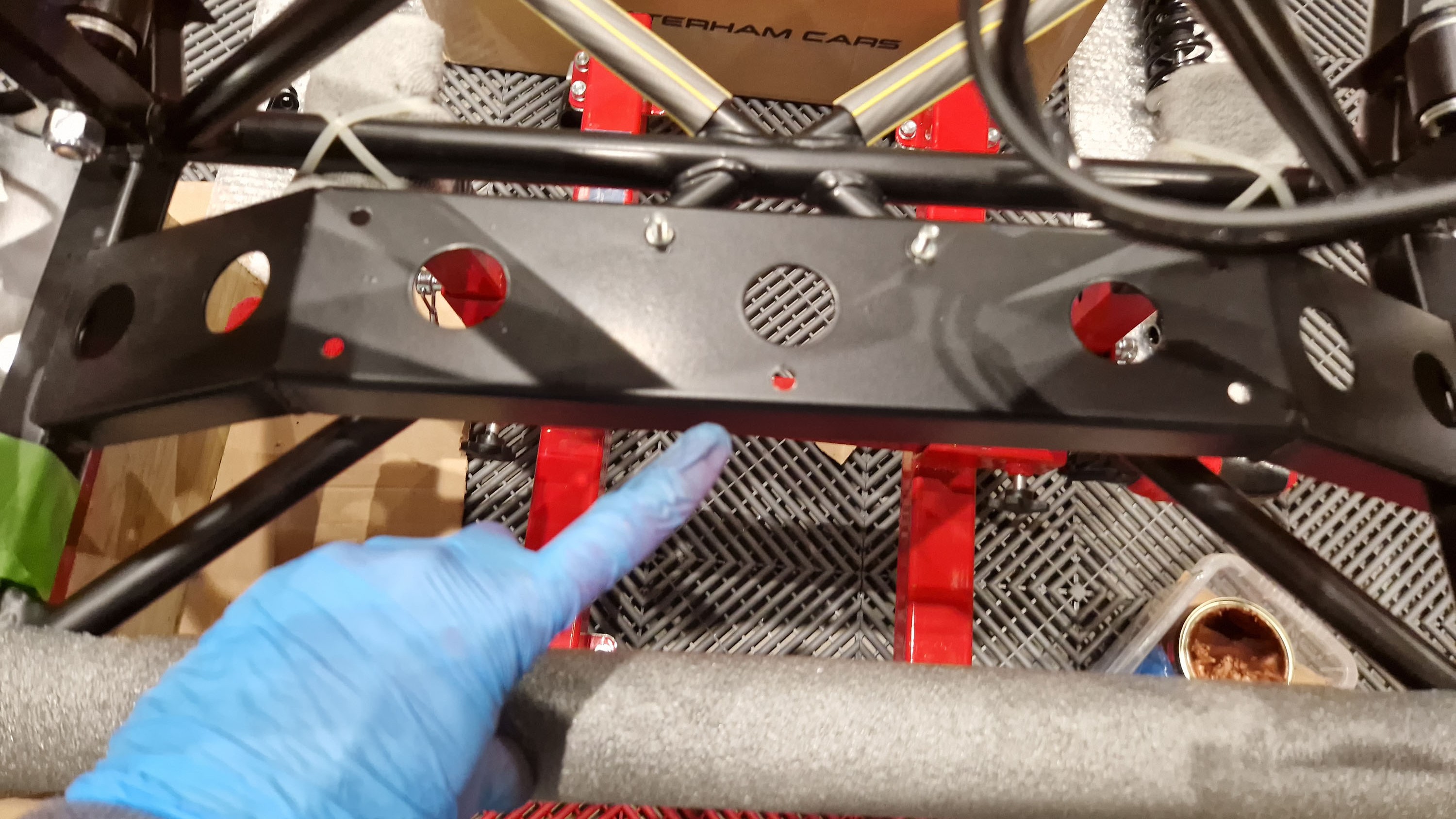 Steering Rack | Caterham 420R SV Build Blog