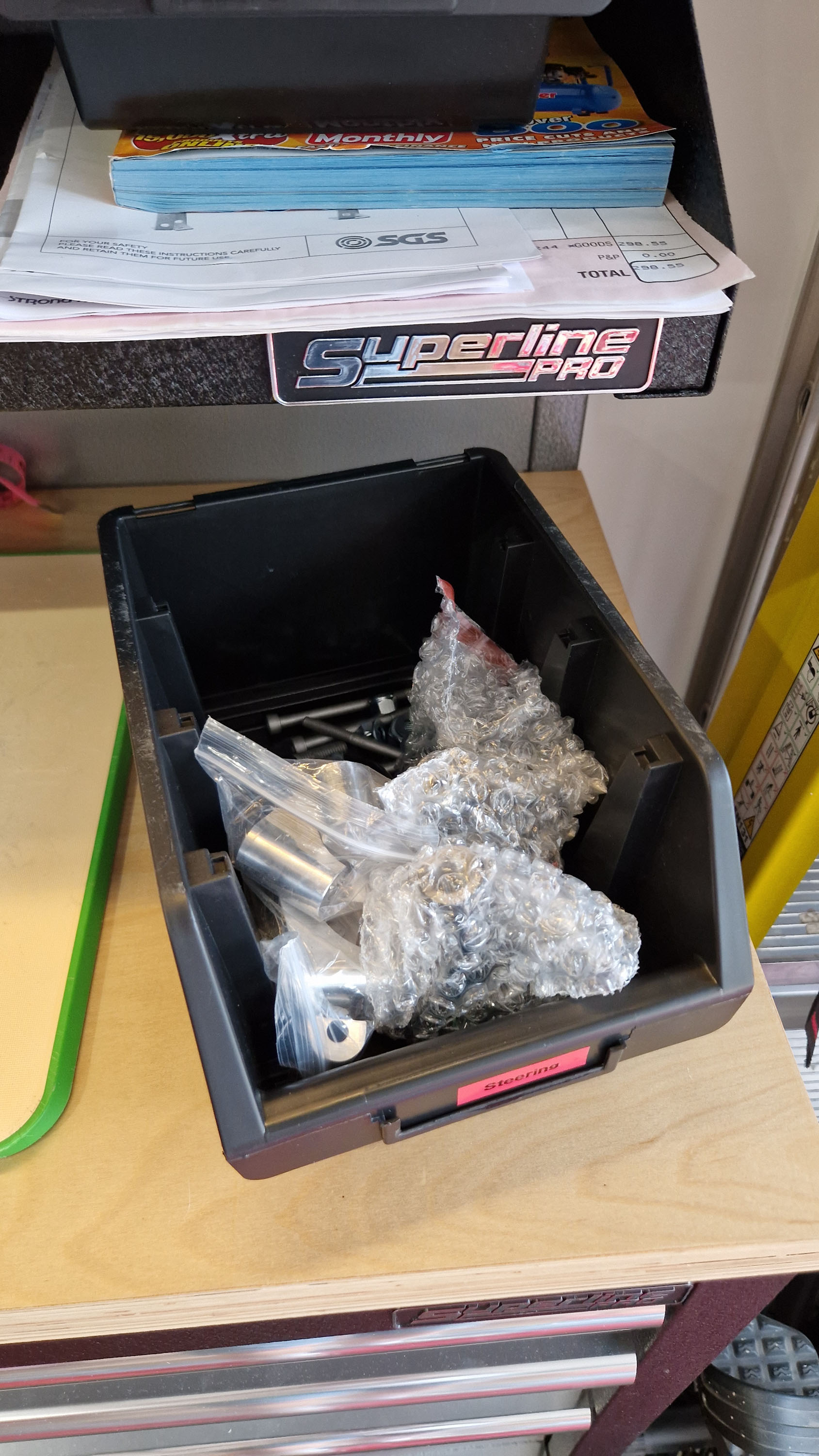 Steering Rack | Caterham 420R SV Build Blog