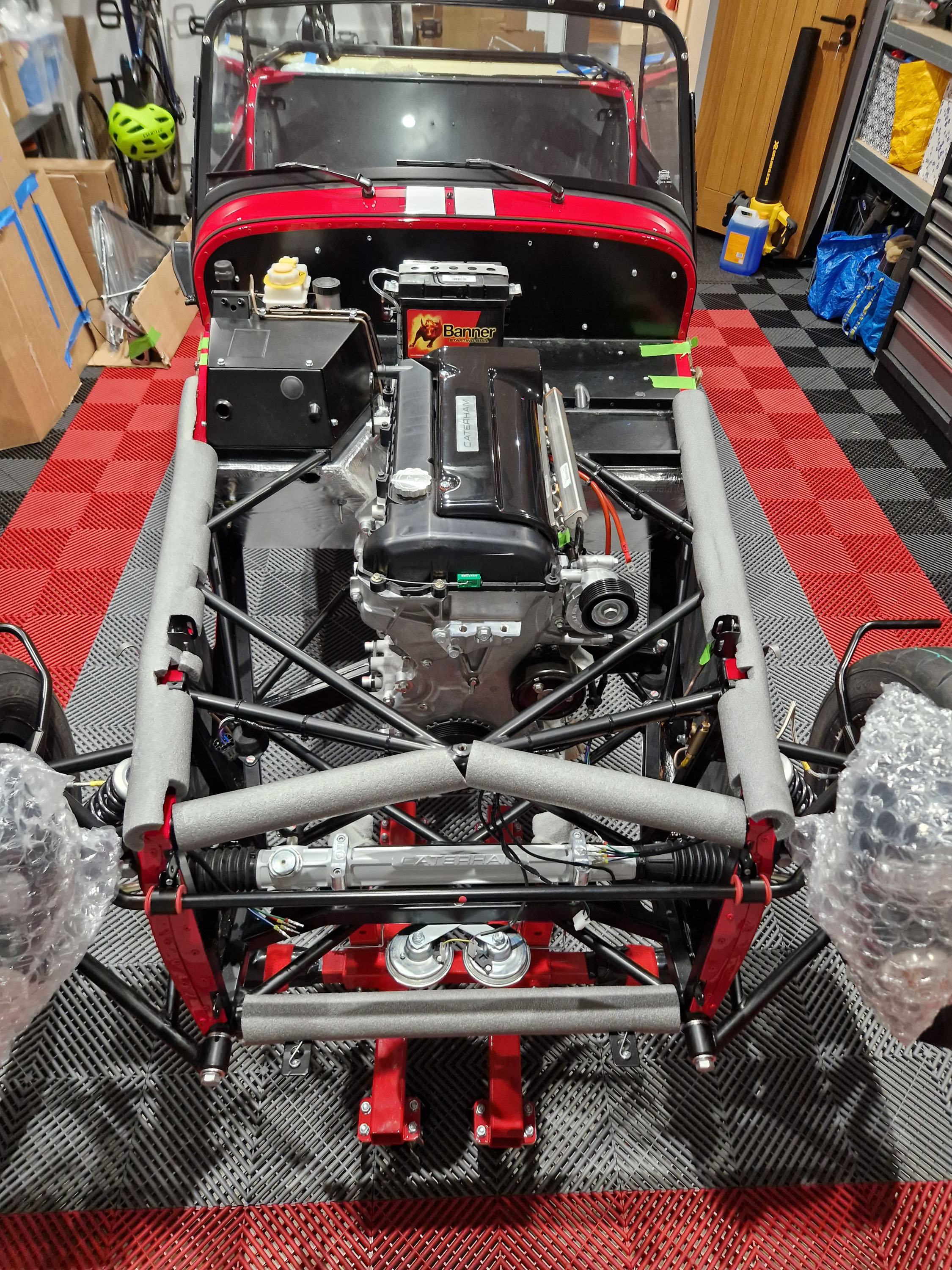 Engine Install | Caterham 420R SV Build Blog